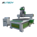 three processing cnc router with dust collector